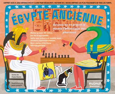 EGYPTE ANCIENNE - DECOUVRE EN JOUANT LE MONDE FANTASTIQUE DES PHARAONS
