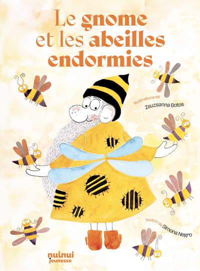 LE GNOME ET LES ABEILLES ENDORMIES
