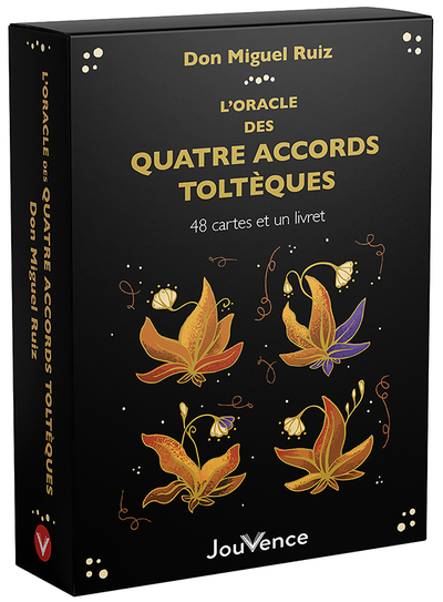 ORACLE DES QUATRE ACCORDS TOLTEQUES - COFFRET 48 CARTES ET UN LIVRET