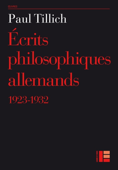 ECRITS PHILOSOPHIQUES ALLEMANDS
