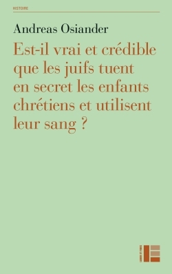 QUE LES JUIFS NE TUENT PAS LES ENFANTS DES CHRETIENS