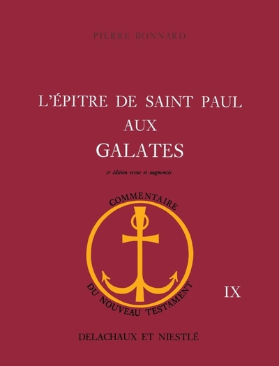 EPITRE DE SAINT PAUL AUX GALATES BROCHE LAB