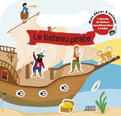 BATEAU PIRATE - MON DECOR A ANIMER