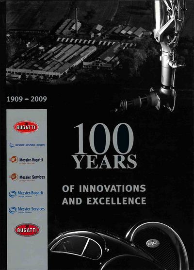 BUGATTI 100 YEARS OF INNOVATIONS AND EXCELLENCE