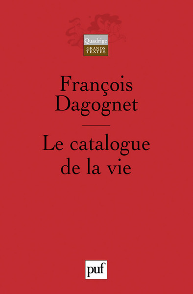 CATALOGUE DE LA VIE