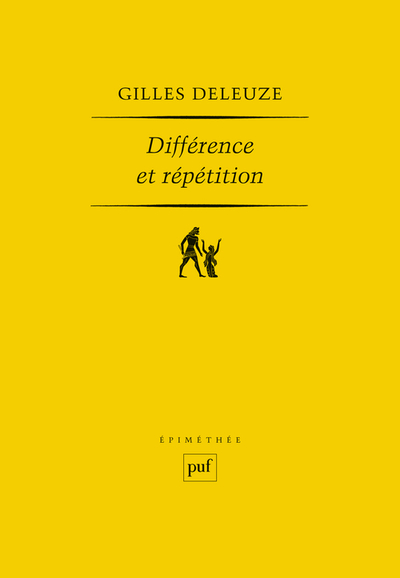 DIFFERENCE ET REPETITION(12ED)