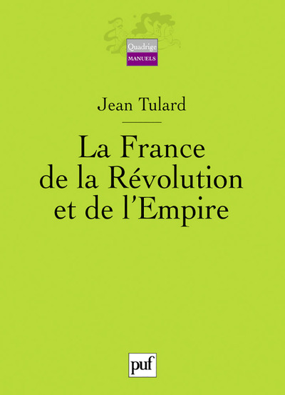 FRANCE DE LA REVOLUTION ET DE L´EMPIRE