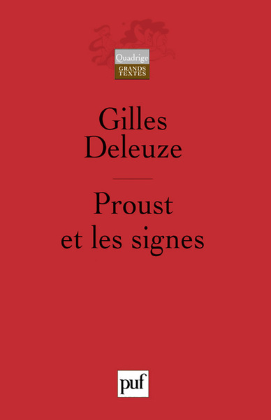 PROUST ET LES SIGNES