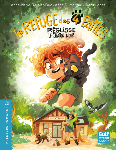 REGLISSE, LE CHATON NOIR - LE REFUGE DES 4 PATTES