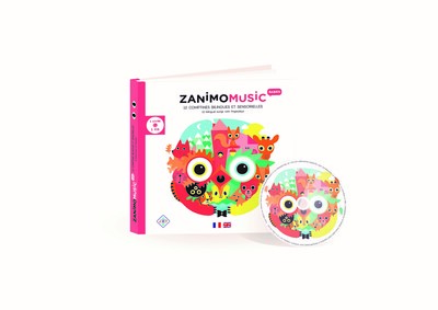 ZANIMOMUSIC BABIES - 12 COMPTINES BILINGUES ET SENSORIELLES POUR L EVEIL MU