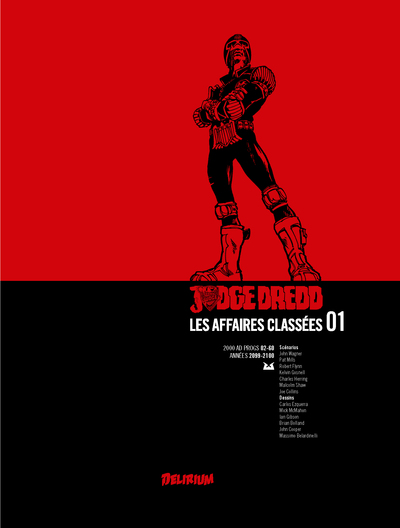JUDGE DREDD, AFFAIRES CLASSEES 01 - NOUVELLE EDITION