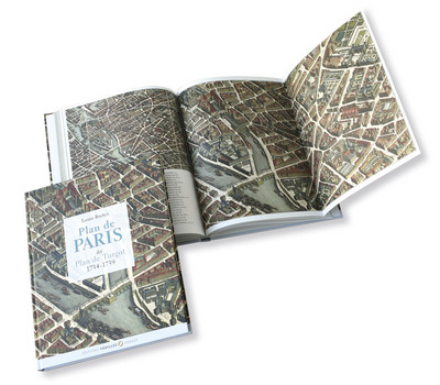PLAN DE PARIS - DIT PLAN DE TURGOT 1734-1739