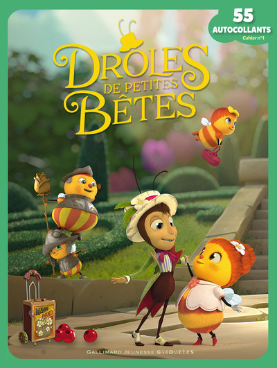 DROLES DE PETITES BETES - 55 AUTOCOLLANTS T1