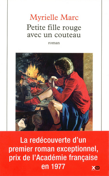 PETITE FILLE ROUGE AVEC UN COUTEAU