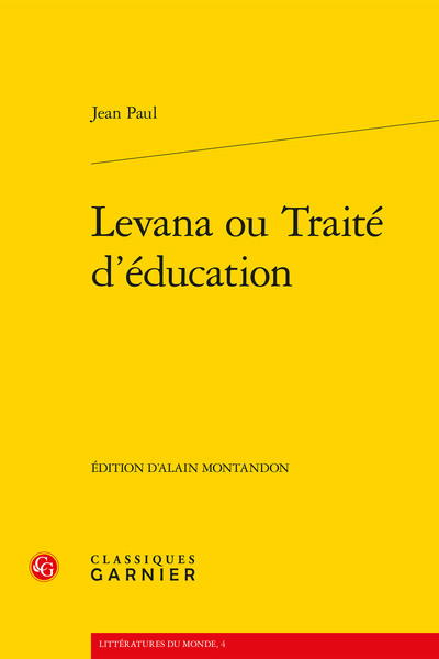 LEVANA OU TRAITE D´EDUCATION