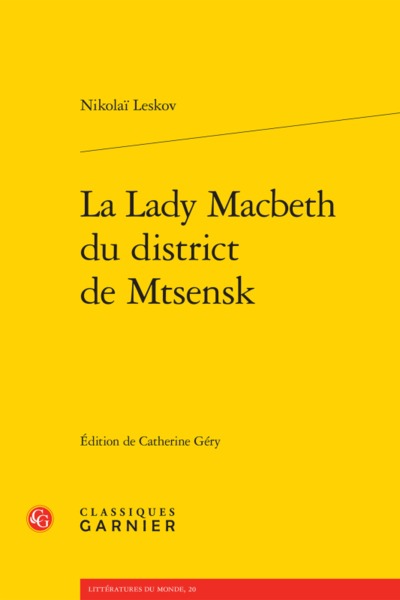 LADY MACBETH DU DISTRICT DE MTSENSK