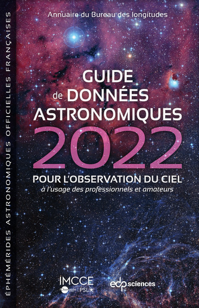 GUIDE DE DONNEES ASTRONOMIQUES 2022