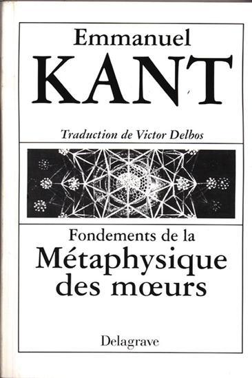 FONDEMENTS DE LA METAPHYSIQUE DES MOEURS