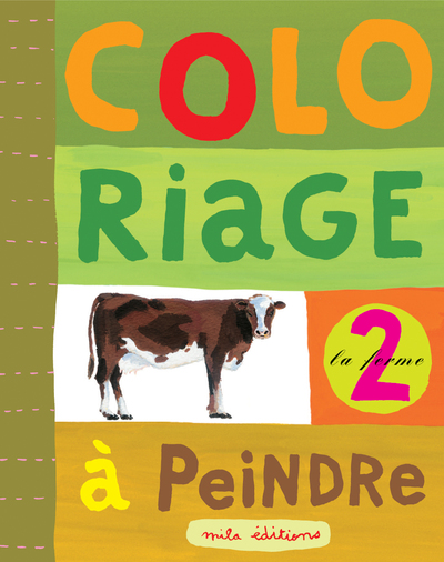 COLORIAGE A PEINDRE LA FERME N.2