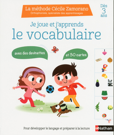 JE JOUE ET J´APPRENDS LE VOCABULAIRE - DES 3 ANS