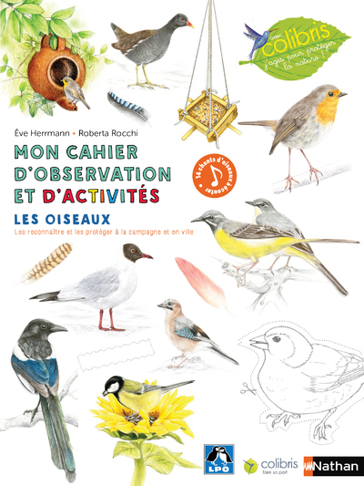 MON CAHIER D´OBSERVATION ET D´ACTIVITES - LES OISEAUX