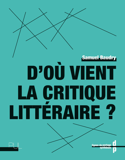D´OU VIENT LA CRITIQUE LITTERAIRE ?