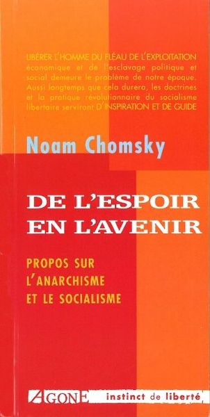 DE L'ESPOIR EN L'AVENIR (NOUV EDITION)