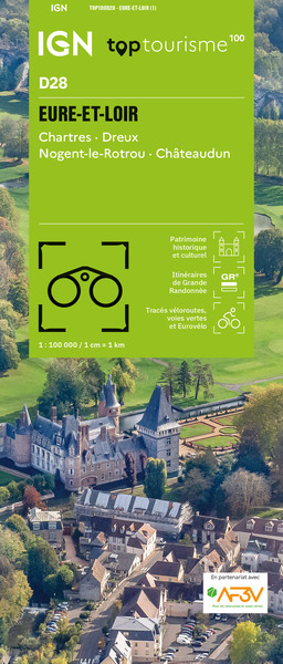 TOP100D28 - EURE-ET-LOIR CHARTRES  DREUX NOGENT-LE-ROTROU  CHATEAUDUN