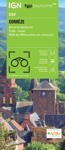 TOP100D19 - CORREZE BRIVE-LA-GAILLARDE TULLE  USSEL PNR DE MILLEVACHES EN LIMOUSIN
