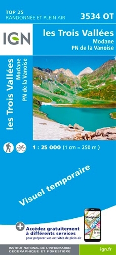 3534OT LES TROIS VALLEES.MODANE.PN DE LA VANOISE