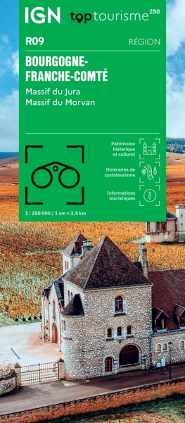 TOP250R09 - BOURGOGNE-FRANCHE-COMTE / MASSIF DU JURA / MASSIF DU MORVAN