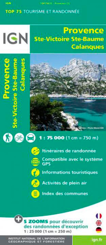 TOP75035 PROVENCE/STE-VICTOIRE/STE-BAUME/CALANQUES