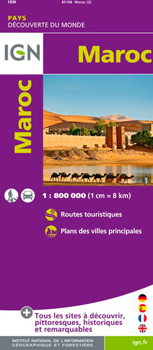 85108 MAROC  1/800.000