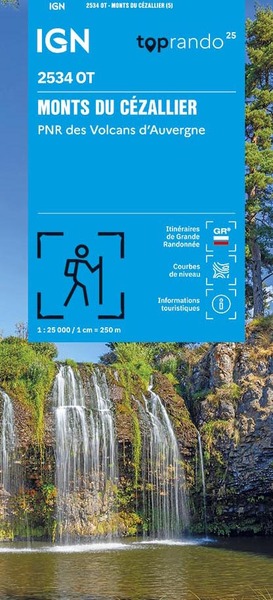 2534OT - MONTS DU CEZALLIER - PNR DES VOLCANS D´AUVERGNE