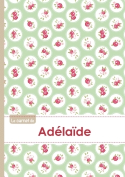 CARNET D´ADELAIDE - LIGNES, 96P, A5 - ROSES TEA TIME