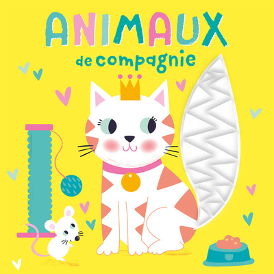 ANIMAUX DE COMPAGNIE (LIVRE A TOUCHER EN SILICONE)
