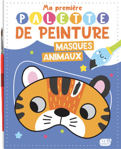 MA PREMIERE PALETTE DE PEINTURE - MASQUES ANIMAUX