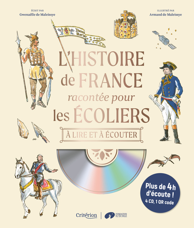 L´HISTOIRE DE FRANCE RACONTEE POUR LES ECOLIERS VERSION AUDIO