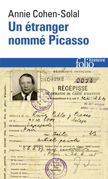 ETRANGER NOMME PICASSO - DOSSIER DE POLICE N 74.664