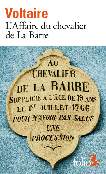 L´AFFAIRE DU CHEVALIER DE LA BARRE/L´AFFAIRE LALLY