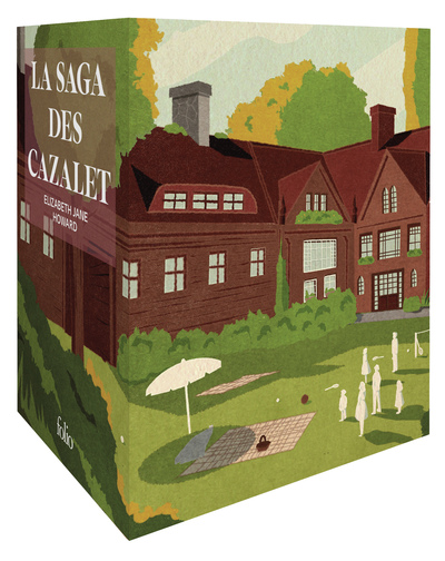 COFFRET LA SAGA DES CAZALET 5V - ETES ANGLAIS - A RUDE EPREUVE - CONFUSION - NOUVEAU DEPART - LA FIN