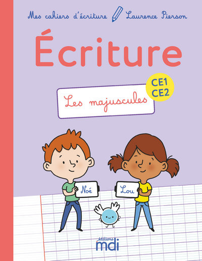 MDI MES CAHIERS D´ECRITURE CE1-CE2 - LES MAJUSCULES 2019 X 5 EXEMPLAIRES