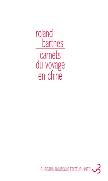 CARNETS DU VOYAGE EN CHINE