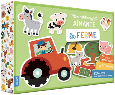 MON PETIT COFFRET AIMANTE - LA FERME