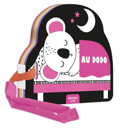AU DODO - MON PREMIER LIVRE POUSSETTE EN NOIR ET BLANC