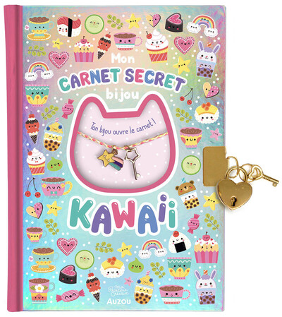 MON CARNET SECRET BIJOU KAWAII - MA PAPETERIE CREATIVE