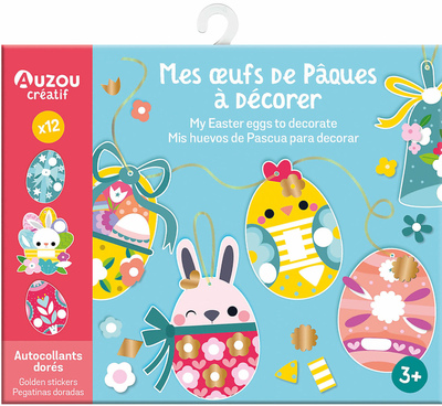 MA POCHETTE D´ARTISTE - MES OEUFS DE PAQUES A DECORER