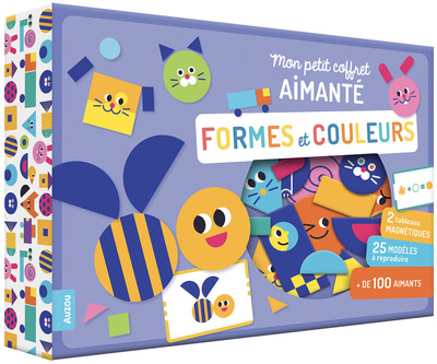 MON PETIT COFFRET AIMANTE : FORMES ET COULEURS