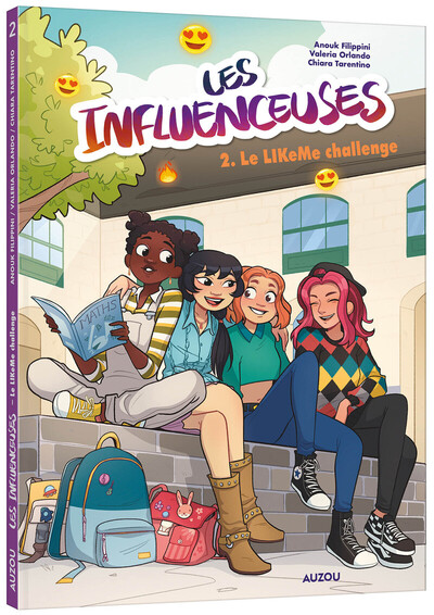 LES INFLUENCEUSES - TOME 2 LE LIKE ME CHALLENGE - BANDE DESSINEE GRAND FORMAT