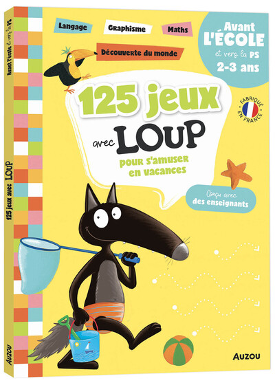 125 JEUX AVEC LOUP AVANT L´ECOLE ET VERS LA PS